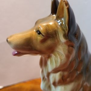 Vintage Ceramic German Shepard.